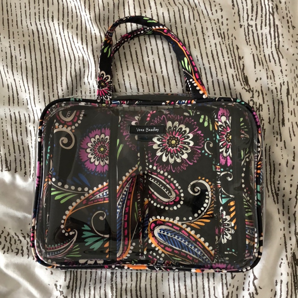 NWT Vera Bradley 4-pc cosmetic organizer